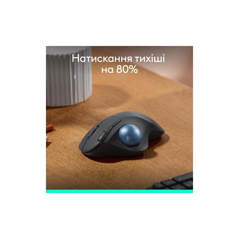 Трекбол Logitech Ergo M575S Graphite (910-007029)  Фото №5
