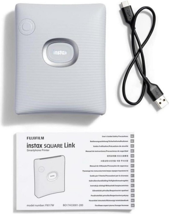 Мобильный принтер Fujifilm Instax SQ Link White (16785470)  Фото №0