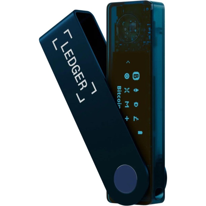 Аппаратный криптокошелек Ledger Nano X Sapphire Blue