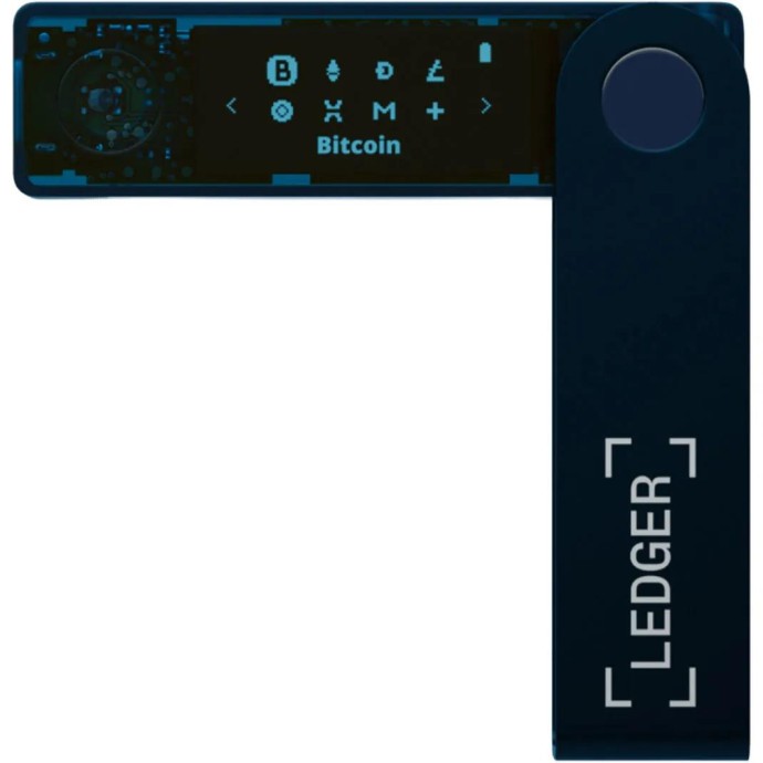 Аппаратный криптокошелек Ledger Nano X Sapphire Blue  Фото №0