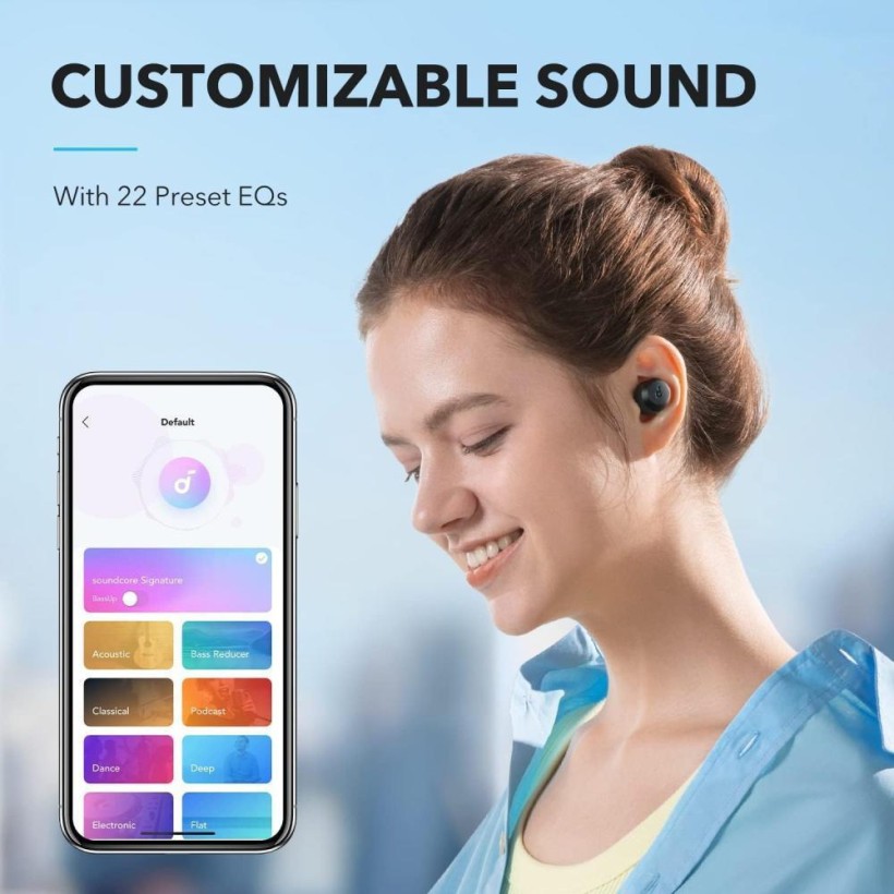 Наушники TWS Anker Soundcore A20i Black  Фото №4