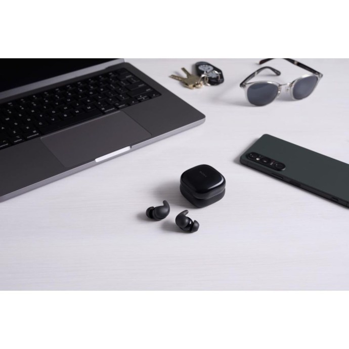 Наушники TWS Sony Linkbuds Fit Black (WFLS910NB.CE7)  Фото №0
