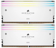 Оперативная память для настольных компьютеров Corsair 32 GB (2x16GB) DDR5 6000 MHz Dominator Titanium RGB White (CMP32GX5M2B6000C30W) Оперативная память для настольных компьютеров Corsair 32 GB (2x16GB) DDR5 6000 MHz Dominator Titanium RGB White (CMP32GX5M2B6000C30W)