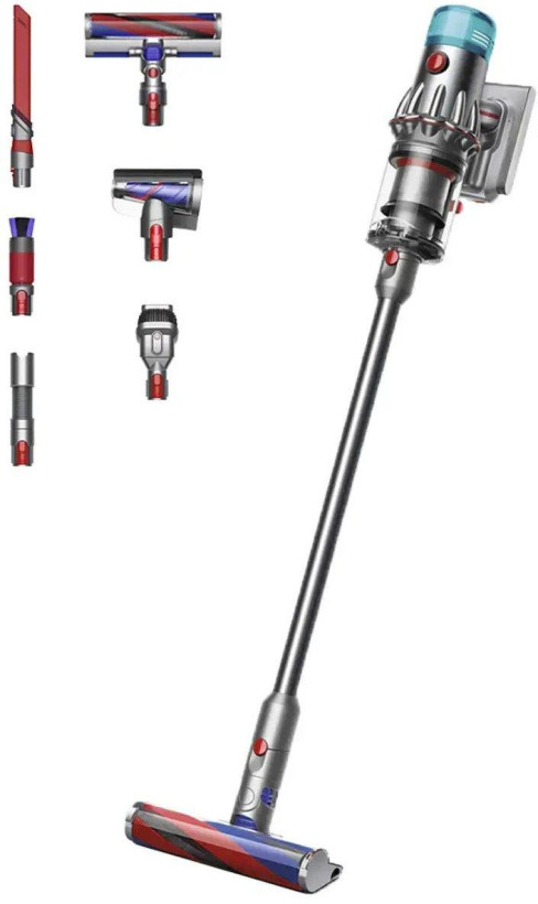 Вертикальний + ручний пилосос (2в1) Dyson V12 Origin Nickel (492711-01)