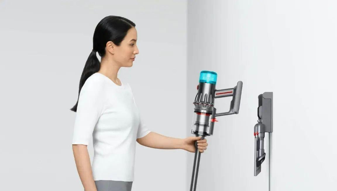 Вертикальний + ручний пилосос (2в1) Dyson V12 Origin Nickel (492711-01)  Фото №1