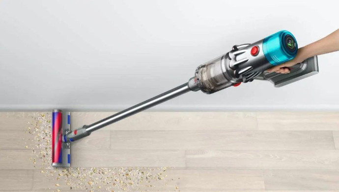Вертикальний + ручний пилосос (2в1) Dyson V12 Origin Nickel (492711-01)  Фото №4