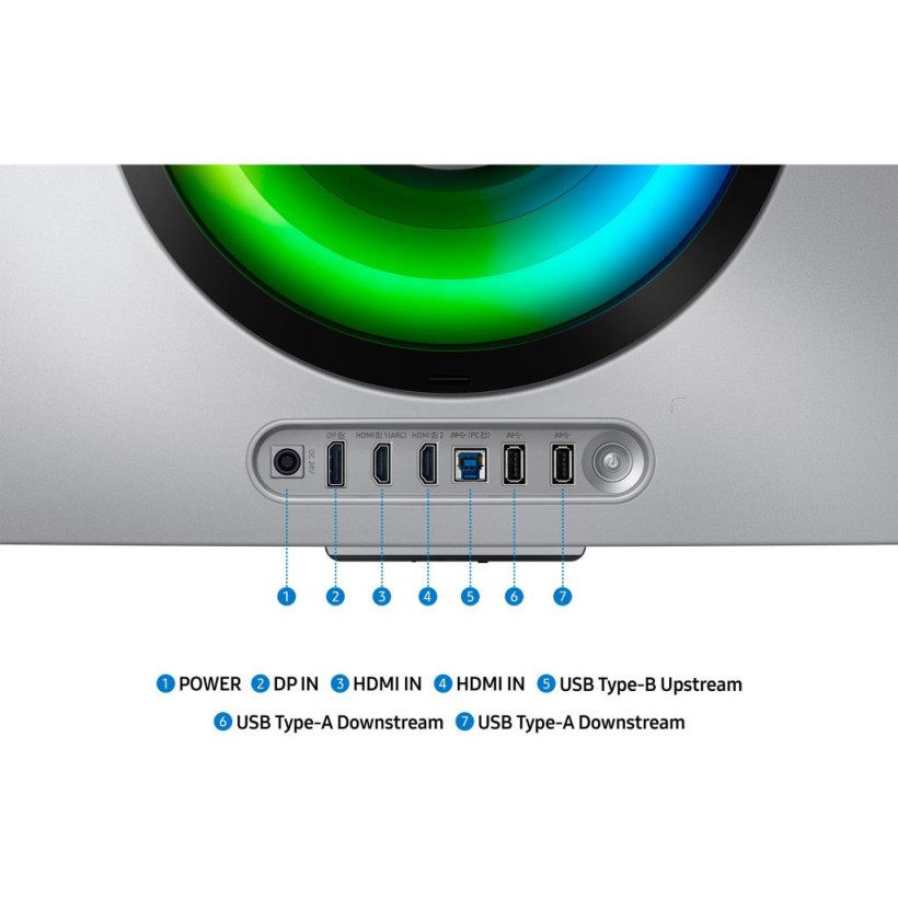 Монітор Samsung Odyssey OLED G8 (LS34DG852SIXUA) (UA)  Фото №8