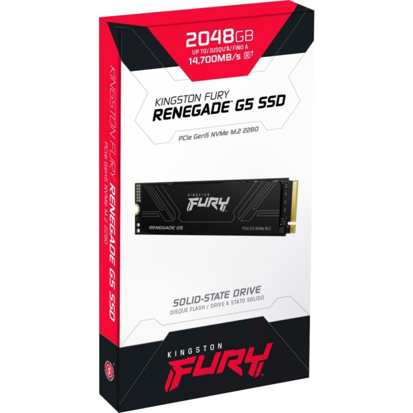 SSD накопитель Kingston FURY Renegade G5 2 TB (SFYR2S/2T0)  Фото №2