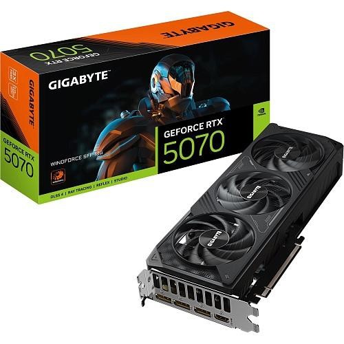 Відеокарта GIGABYTE GeForce RTX 5070 WINDFORCE SFF 12G (GV-N5070WF3-12GD)  Фото №9