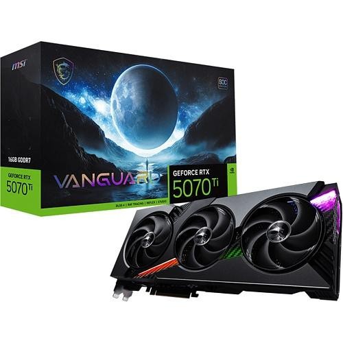 Відеокарта MSI GeForce RTX 5070 Ti 16G VANGUARD SOC  Фото №8