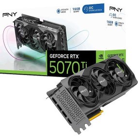 Видеокарта PNY GeForce RTX 5070 Ti 16GB Overclocked Triple Fan (VCG5070T16TFXPB1-O)