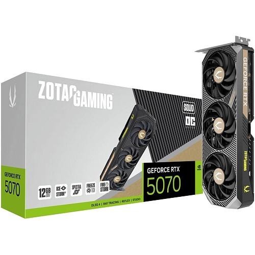 Відеокарта Zotac GAMING GeForce RTX 5070 SOLID OC (ZT-B50700J-10P)  Фото №7