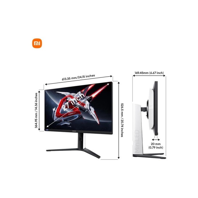 Монитор Xiaomi Gaming Monitor G Pro 27i (ELA5585EU)  Фото №4