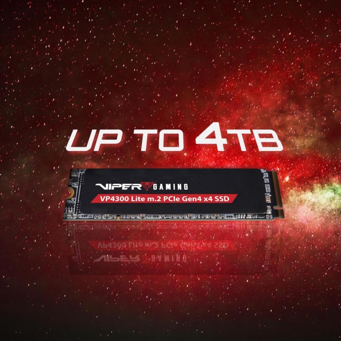 SSD накопитель PATRIOT Viper VP4300 Lite 1 TB (VP4300L1TBM28H)  Фото №8