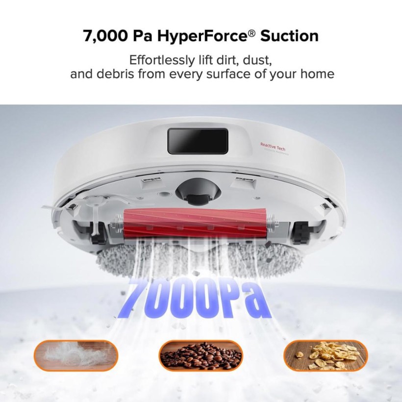 Робот-пылесос с влажной уборкой RoboRock Q Revo Pro White (QRP02-00)  Фото №8
