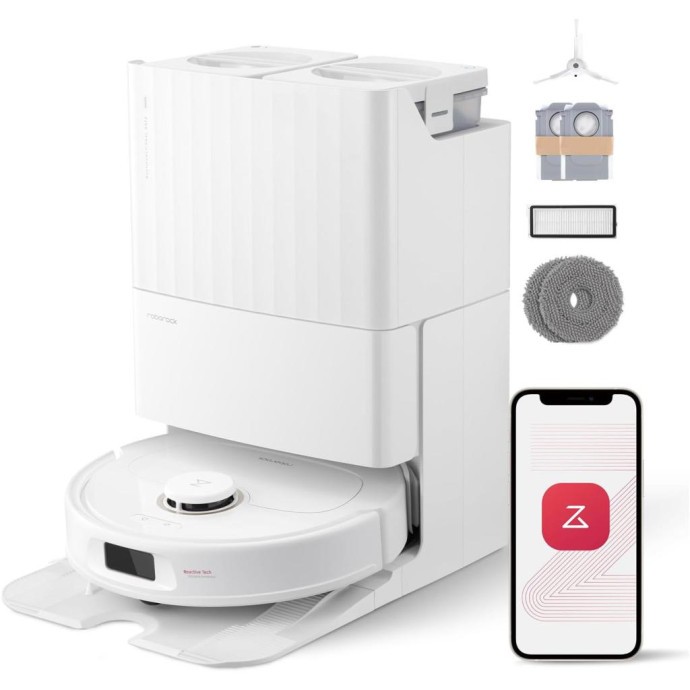 Робот-пылесос с влажной уборкой RoboRock Q Revo Pro White (QRP02-00)  Фото №4