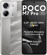 Смартфон POCO M7 Pro 5G 12/256GB Silver (Global EU) (with Adapter) 