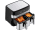Мультипіч (аерофритюрниця) Tefal Dual Easy Fry &amp; Grill Air Fryer EY905D10 (UA)  Фото №1