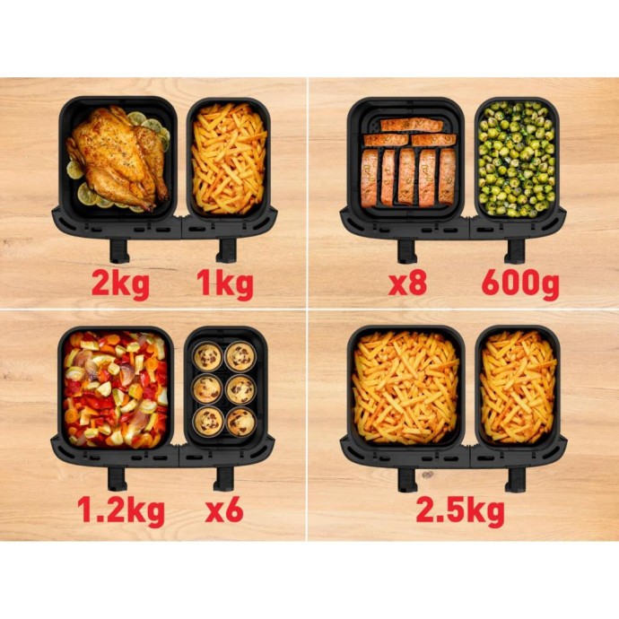 Мультипечь Tefal Dual Easy Fry XXL (EY9428E0) (UA)  Фото №3
