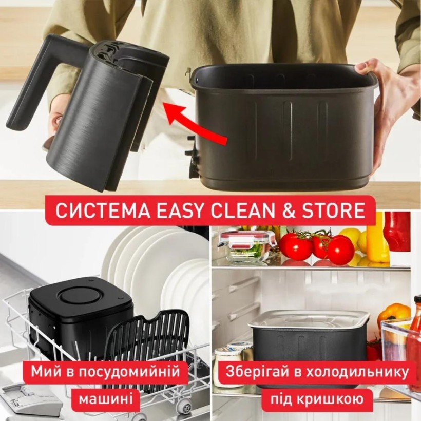Мультипечь Tefal Easy Fry Silence (EY5528E0) (UA)  Фото №4