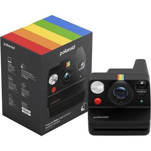 Фотокамера миттєвого друку Polaroid Now + Gen 3 Black (009160)  Фото №6