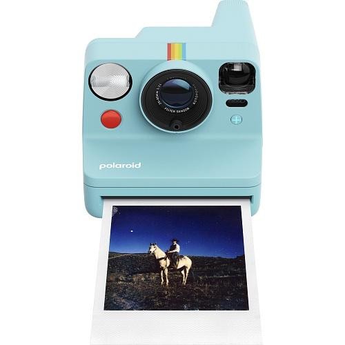 Фотокамера миттєвого друку Polaroid Now + Gen 3 Arctic Blue (009163)  Фото №0