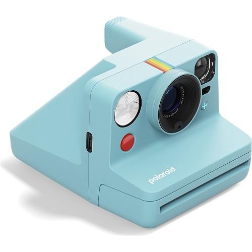 Фотокамера миттєвого друку Polaroid Now + Gen 3 Arctic Blue (009163)  Фото №1