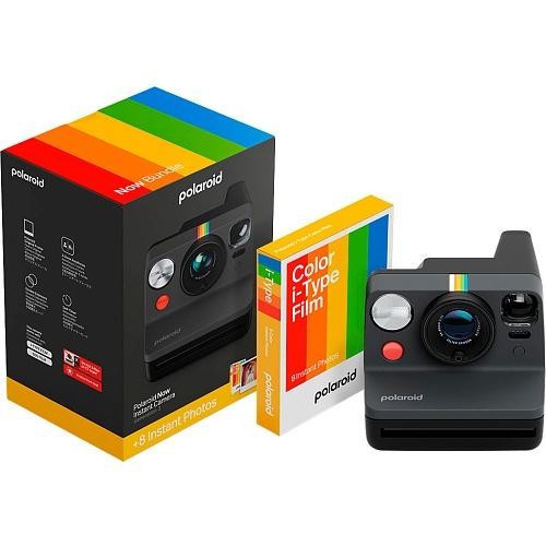 Фотокамера миттєвого друку Polaroid Now Gen 3 E-box Black (006560)