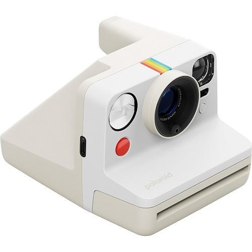 Фотокамера миттєвого друку Polaroid Now Gen 3 Pebble White (009155)  Фото №1