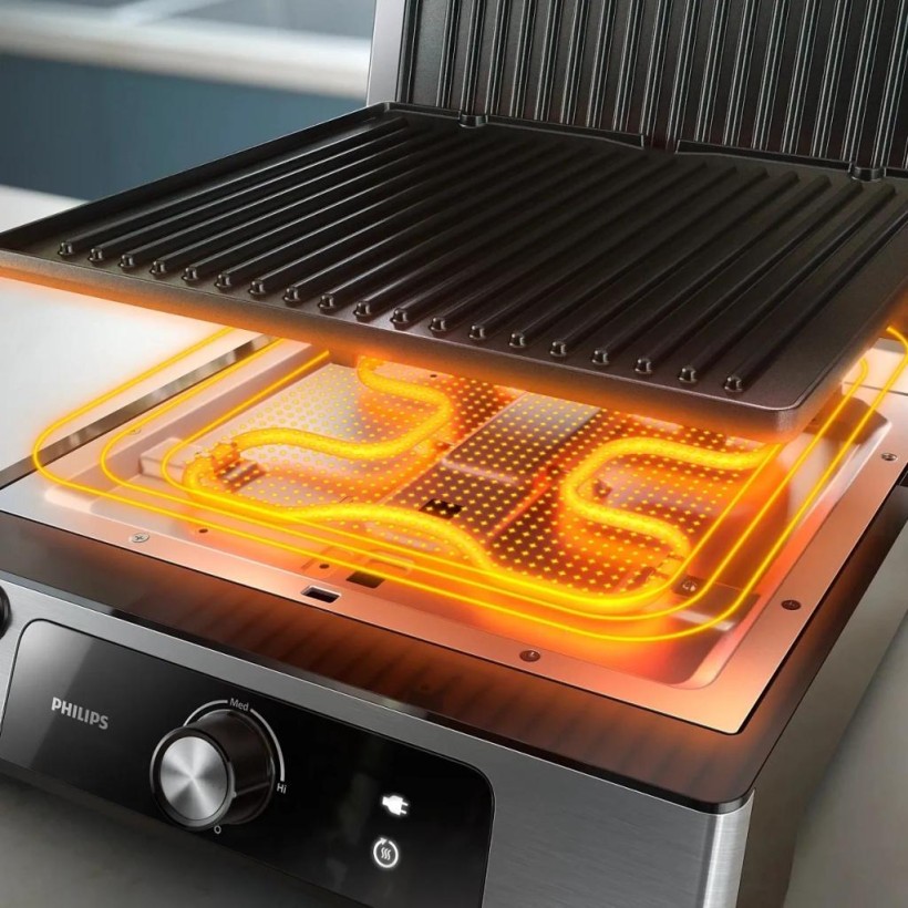 Электрогриль прижимной Philips Series 5000 HD6301/90  Фото №4