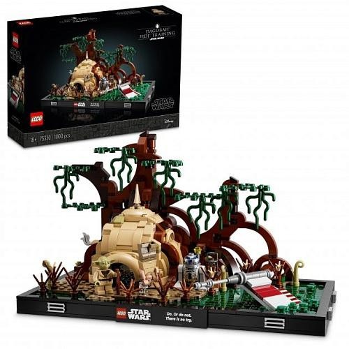 Блочный конструктор LEGO Star Wars Диорама тренировка Джедая на Дагобе (75330)  Фото №0