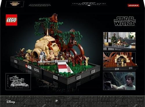 Блочный конструктор LEGO Star Wars Диорама тренировка Джедая на Дагобе (75330)  Фото №8