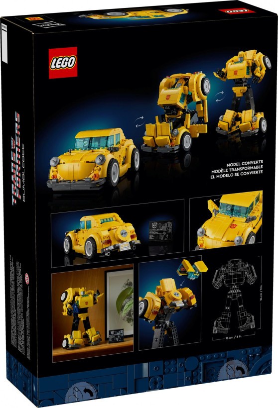 Блоковий конструктор LEGO Icons Бамблбі (10338)  Фото №2