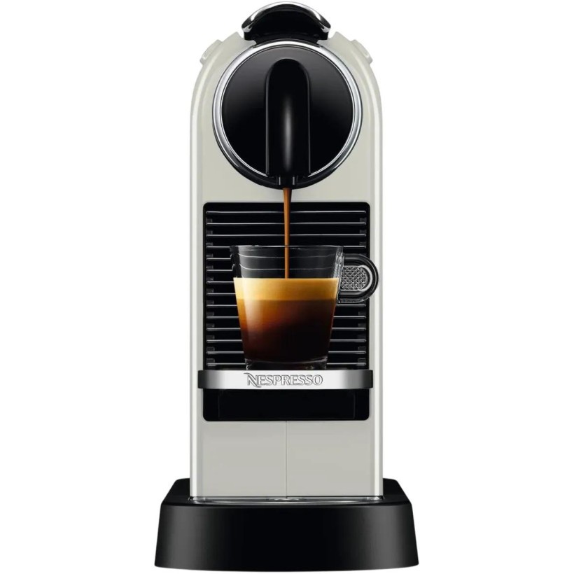 Капсульная кофеварка эспрессо Delonghi Nespresso Citiz EN 167.W  Фото №1
