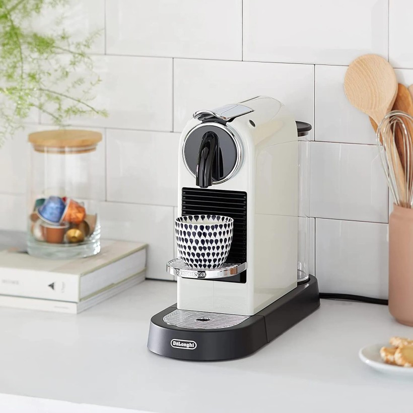 Капсульная кофеварка эспрессо Delonghi Nespresso Citiz EN 167.W  Фото №4
