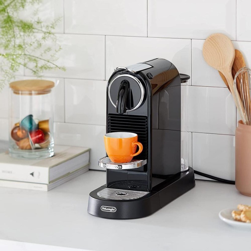Капсульная кофеварка эспрессо Delonghi Nespresso Citiz EN 167.W  Фото №8
