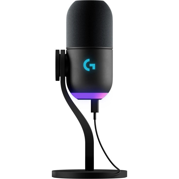 Мікрофон для ПК Logitech Yeti GX Dynamic RGB Black (988-000569)