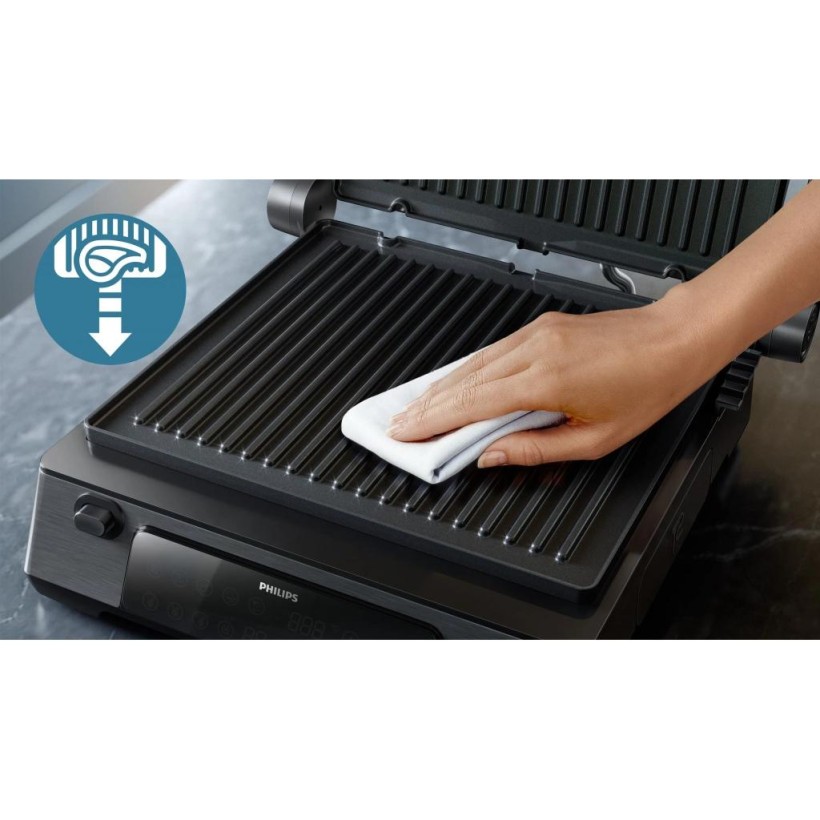 Электрогриль прижимной Philips Series 7000 HD6307/70 (UA)  Фото №4
