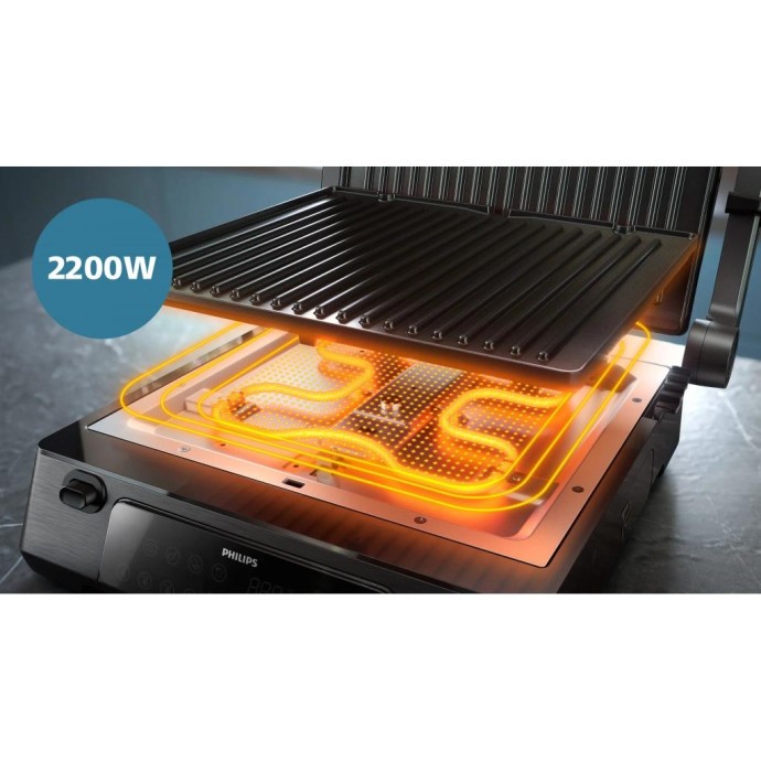 Электрогриль прижимной Philips Series 7000 HD6307/70 (UA)  Фото №1