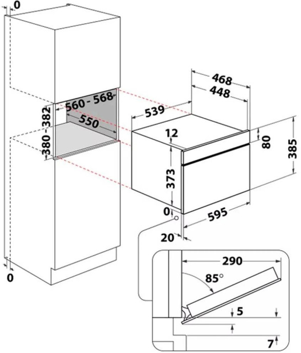 Микроволновка с грилем Whirlpool WMD44MB  Фото №1