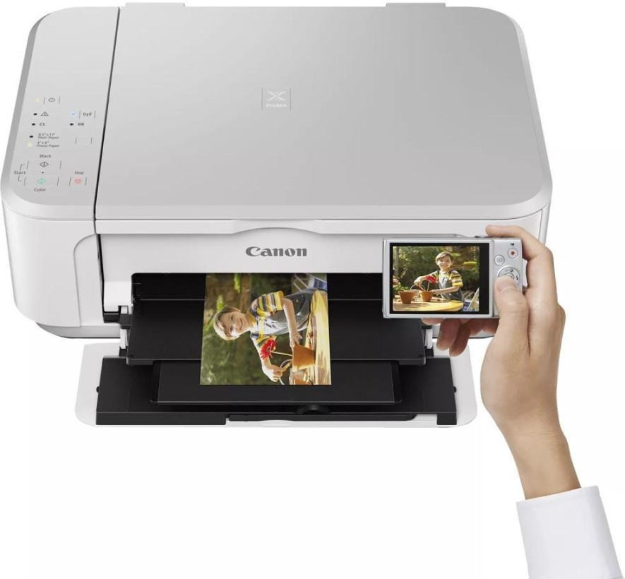 Принтер Canon PIXMA MG 3650S White (0515C109)  Фото №3