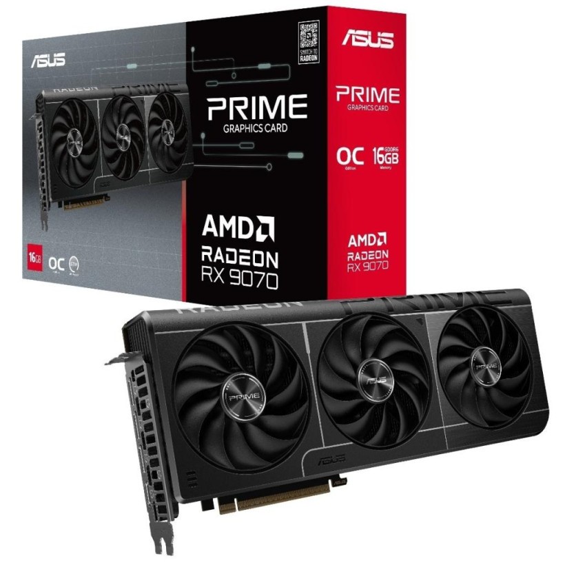Відеокарта ASUS PRIME-RX9070-O16G  Фото №8
