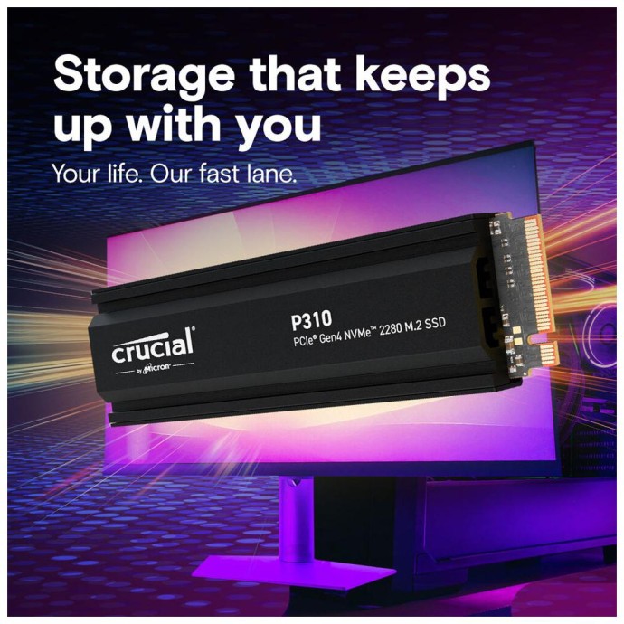SSD накопичувач Crucial P310 1 TB (CT1000P310SSD5) (UA)  Фото №4