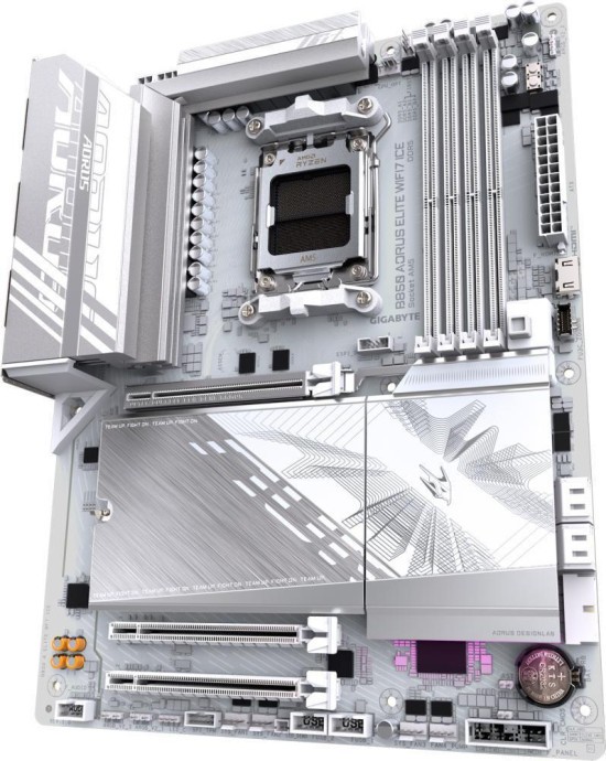 Материнская плата GIGABYTE B850 AORUS ELITE WIFI7 ICE  Фото №1