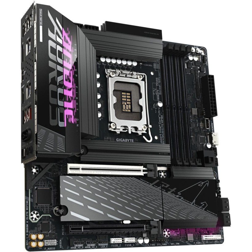 Материнська плата GIGABYTE B860M AORUS ELITE WIFI6E  Фото №0