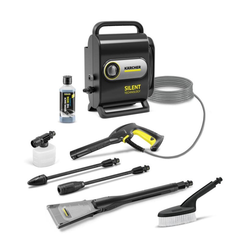 Мийка високого тиску Karcher K Silent Anniversary Edition 1800Вт 130бар, 420л/год, 6м (1.600-956.0) (UA)