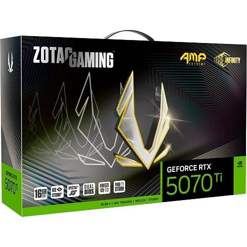Відеокарта Zotac GAMING GeForce RTX 5070 Ti AMP Extreme INFINITY (ZT-B50710B-10P)  Фото №5