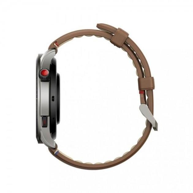 Смарт-годинник Amazfit GTR 4 Vintage Brown Leather  Фото №1