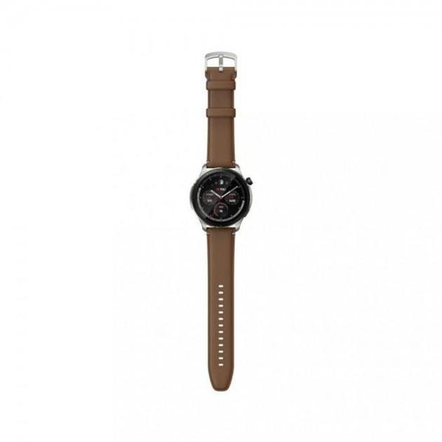 Смарт-годинник Amazfit GTR 4 Vintage Brown Leather  Фото №4