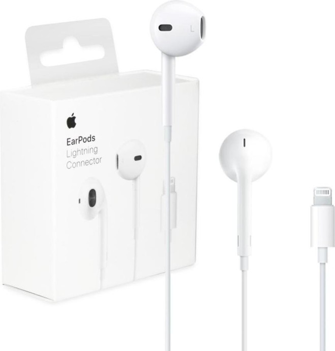 Наушники с микрофоном Apple EarPods with Lightning (MWTY3)  Фото №2